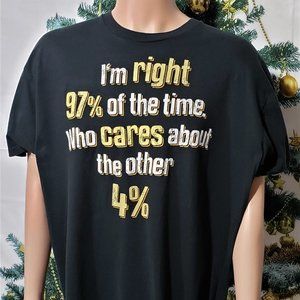 The Source Black T-Shirt I'm right size XX-Large